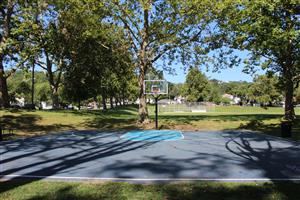 Photo of the Basketball Court at Albion Memorial Park.