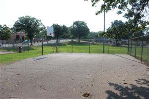 Photo of the Basketball Court at Zelenka Park.